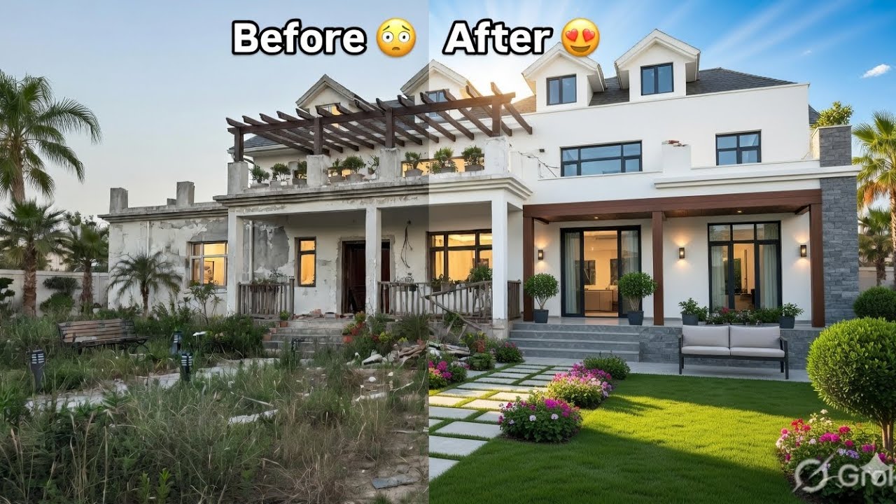 Abandoned House Restoration | 10 Saal Purana Ghar Bana Naya 😱 | Full Transformation