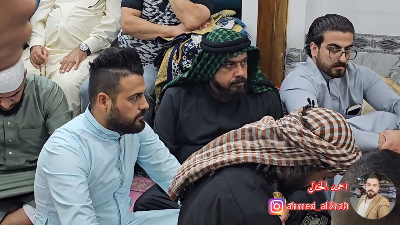 المداح ميسر الحيالي الاحتفاء في ذكرى المولد النبوي الشريف من تكية السيد أحمد افريح النعيمي