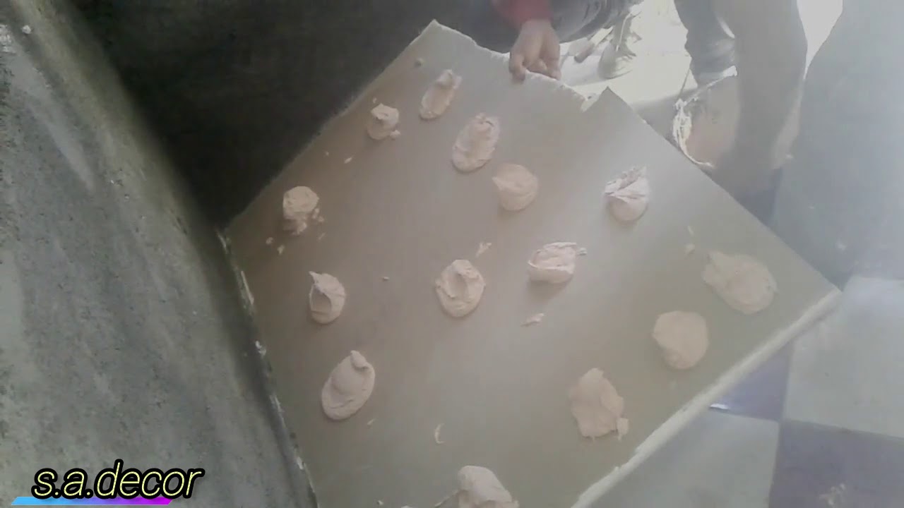(part01)طريقة تغليف الجدران بالواح جبسن بورد,habillage des murs en placo ba13