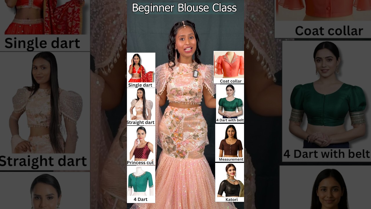 Beginner to Advance Blouse Expert Class Live 👗 blouse-making journey from basics to advanced