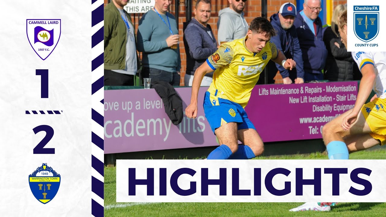 HIGHLIGHTS | Cammell Laird 1-2 Warrington Town