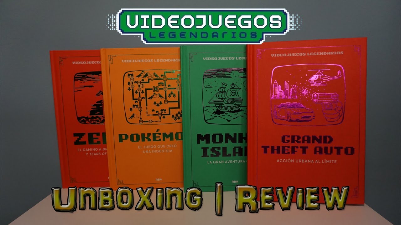 VIDEOJUEGOS LEGENDARIOS - ENTREGAS 12, 13, 14 y 15 | COLECCION RBA | UNBOXING