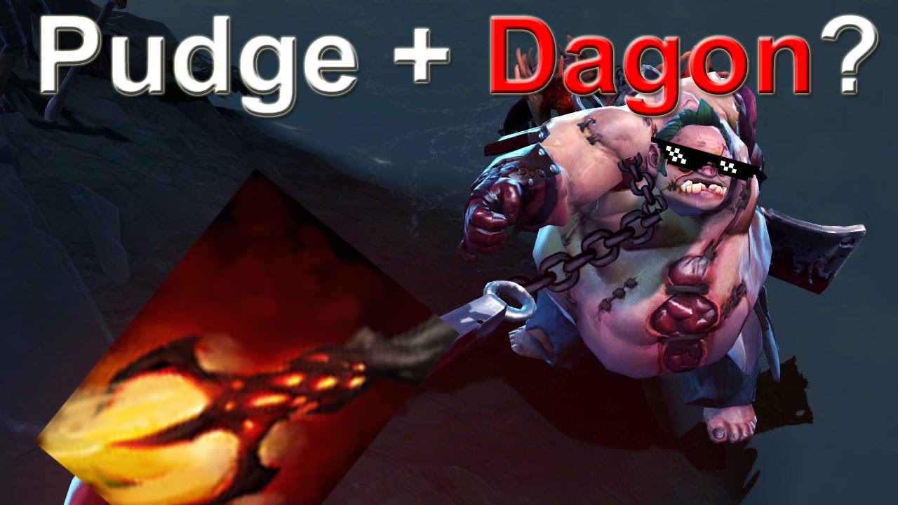 Dagon Pudge: Zero skills, all the kills - Dota Montage