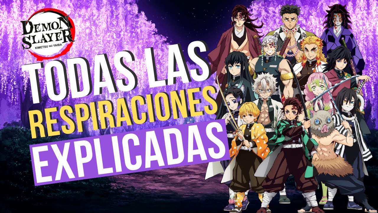 TODAS Las Respiraciones de KIMETSU NO YAIBA Explicadas | Grulla Comenta