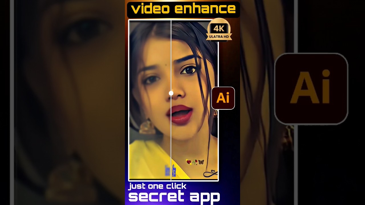 AI Video Enhancer | Improve Video Quality | HitPaw Video Enhancer #videoediting #shorts