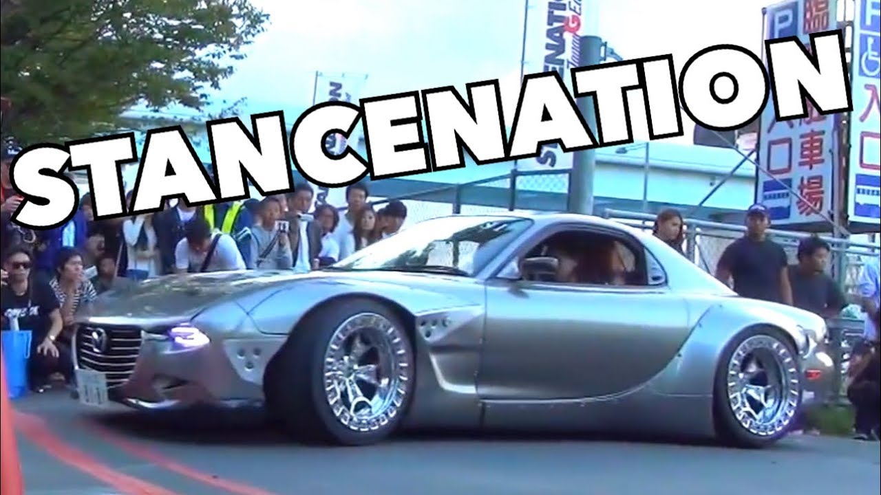 ド派手カスタムカー勢揃い!! 「スタンスネーション 2016 東京」カスタムカー搬出の様子 [HD] StanceNation Japan 2016 custom car carry-out!