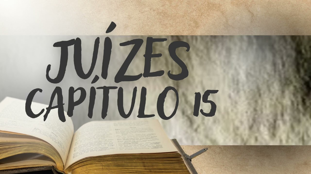 Juízes Capítulo 15 - Sansão põe fogo às searas dos filisteus. Homens amarram a Sansão. #anobiblico