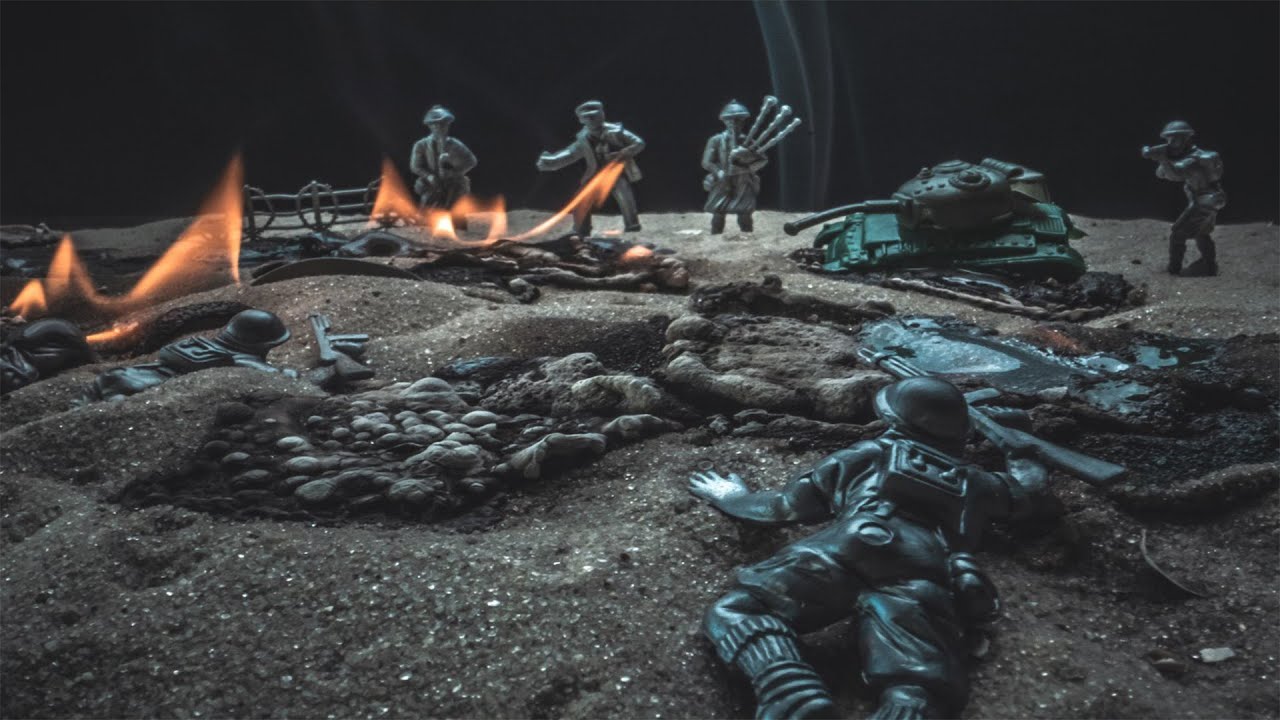 War Toys in Macro Shooting - Call of Duty