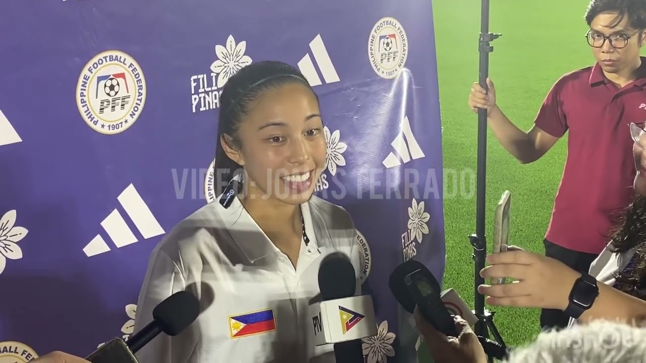 MEET EMMA TOVAR THE NEWEST MEMBER OF THE PHILIPPINE WOMEN’S FOOTBALL TEAM