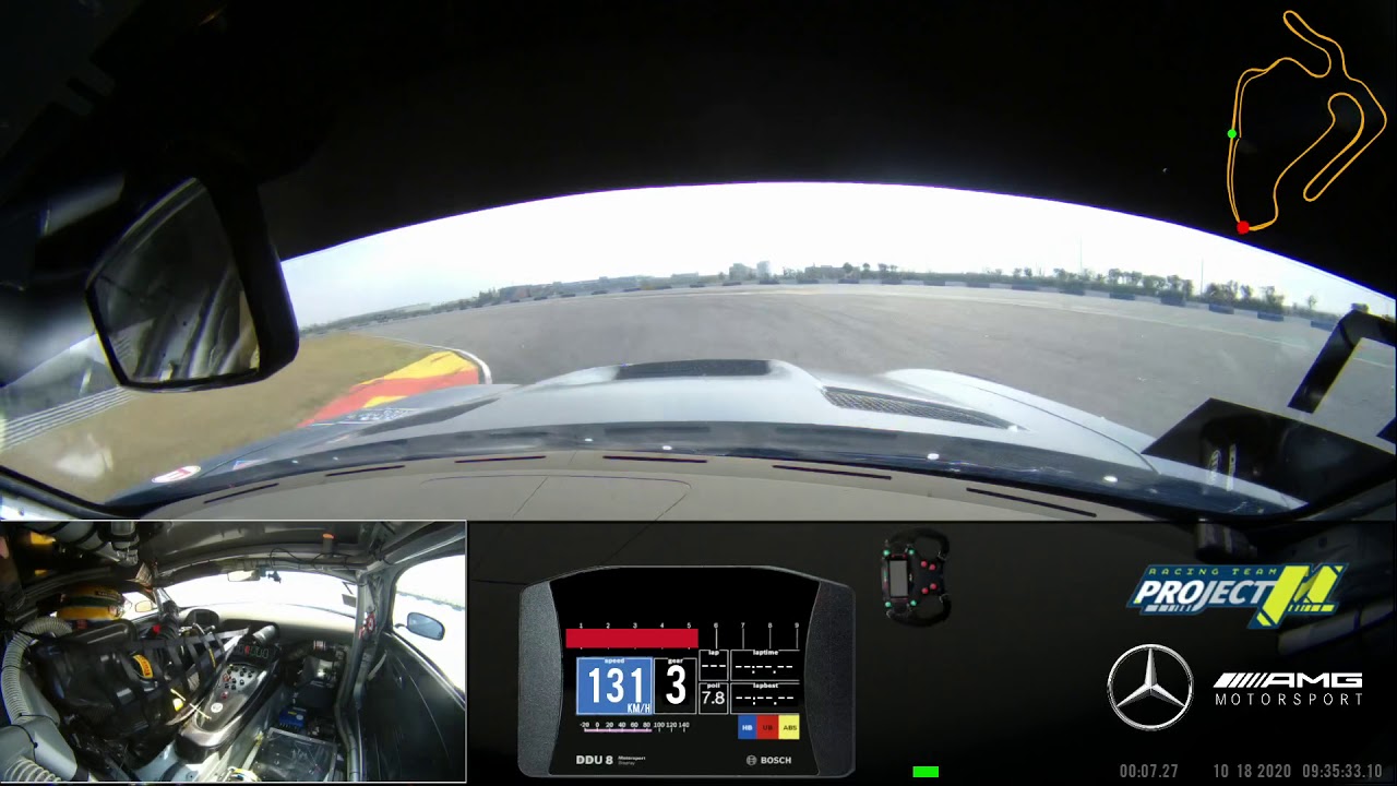 Mercedes-AMG GT3 Evo Onboard Qualifying Fastest Lap P2 at Ningbo International Circuit