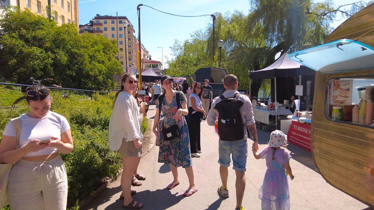 Весна в Стокгольме: пешеходная экскурсия по рынку Хорнстулл и парку Тантолунден (660)