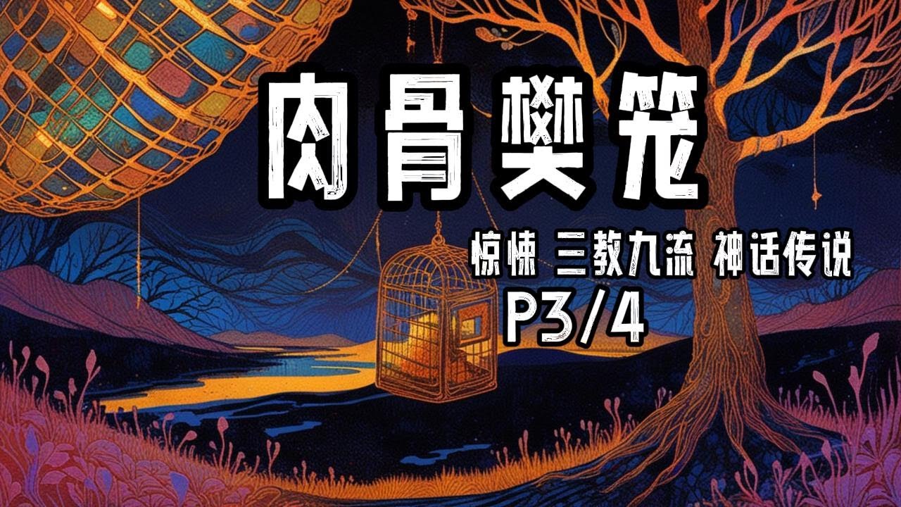 完结P3/4《肉骨樊笼》字幕有声小说·尾鱼·双强悬疑+惊悚+三教九流+神话传说+异想天开+女娲石+异闻传说+神棍宇宙+现代灵异
