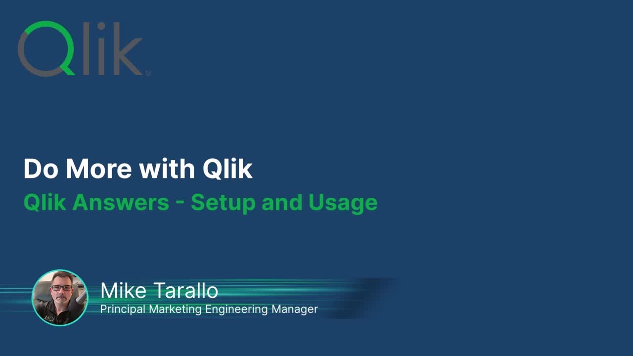 Qlik Answer — Настройка и использование
