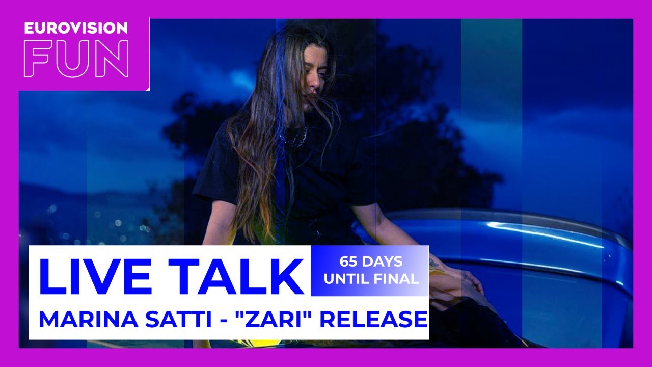 GREECE LIVE TALK: Marina Satti "ZARI" and More NEWS |EUROVISIONFUN Live Stream