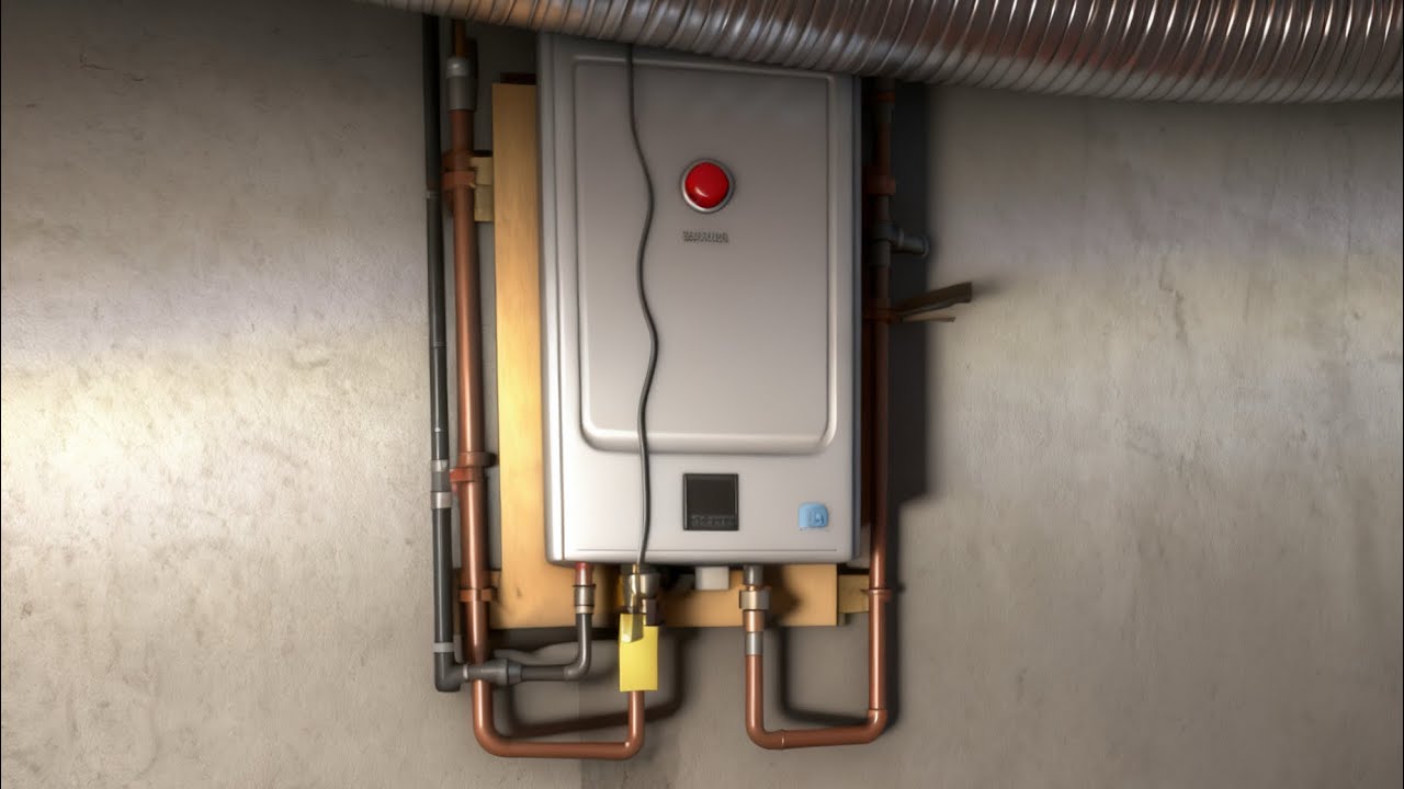 Instalando tankless water heater #plumbing #plumber #copper #foryoupage #foryou 