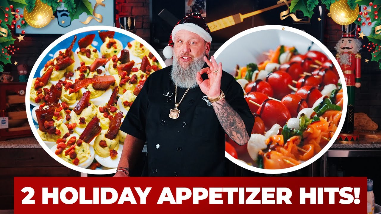 Deviled Eggs with Candied Salmon?! Wow! Plus, a Bocconcini Skewer!