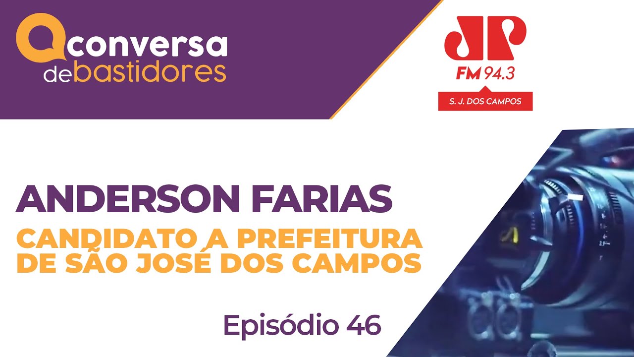 Conversa de Bastidores com Fabrício Correia entrevistando Anderson Farias
