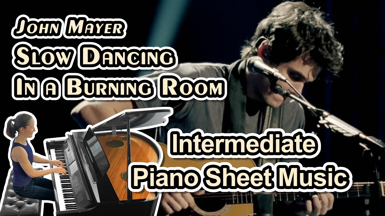Slow Dancing in a Burning Room (Intermediate Piano Solo)
