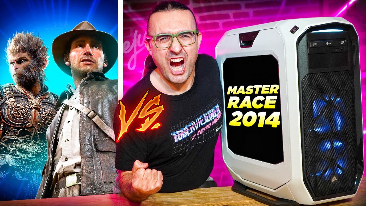 ¿ PUEDE el PC MAS POTENTE hace 10 años vs JUEGOS ACTUALES en 2025 ?