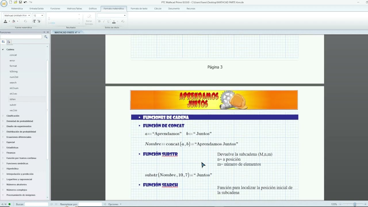 TUTORIAL MATHCAD PRIME ( PARTE V )
