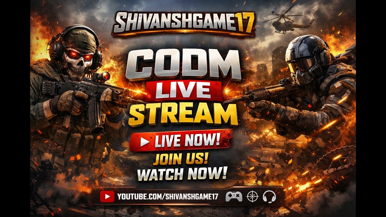🔴 CODM LIVE NOW | Multiplayer & Battle Royale Action 💥|Codm 2026 | Road to 1000 Subscribers ✌️