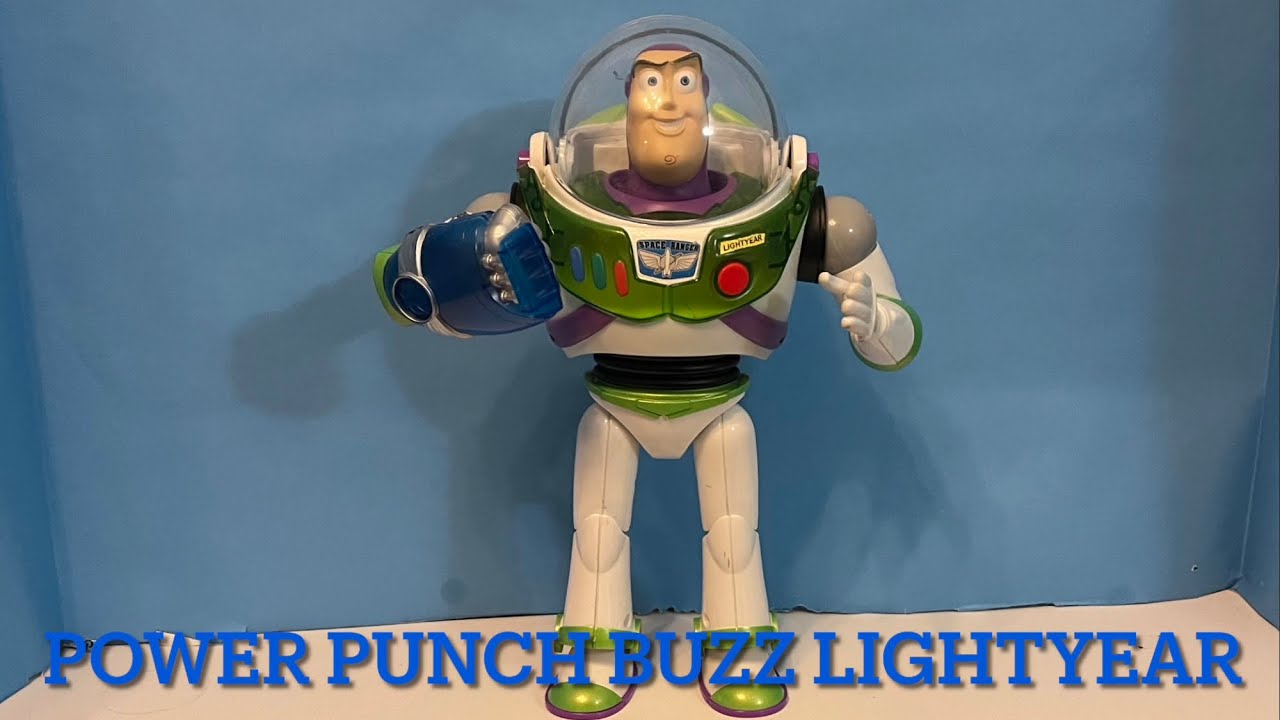 REVIEW: Mattel Power Punch Buzz Lightyear 12” action figure