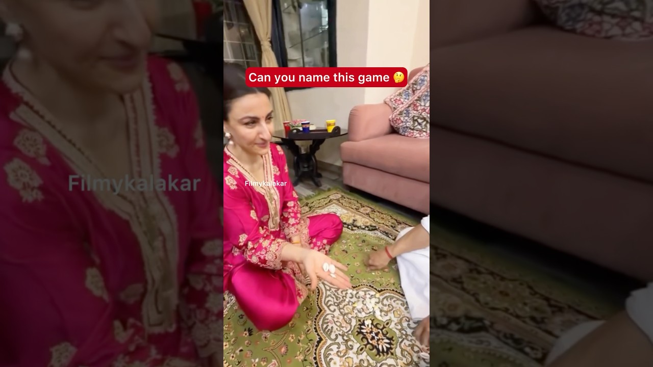Can you name this game being played by #sohaalikhan #kunalkemmu 🤔 #filmykalakar