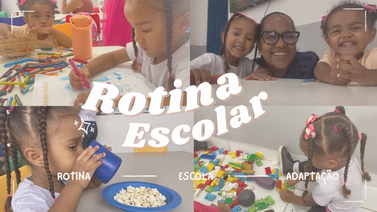 1• DIA DE AULA 🎒🚌  ADAPTAÇÃO 🥹 [NOVA ROTINA] MATERIAL ESCOLAR COMPLETO 📚✏️