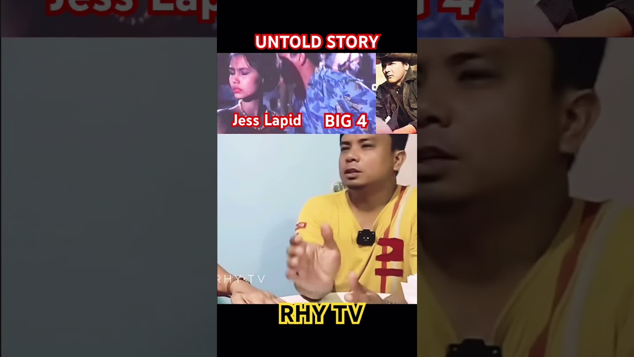 Jess Lapid Sr. and BIG 4 untold story | Guest: RENE MATIAS #rhytv #viral #trending