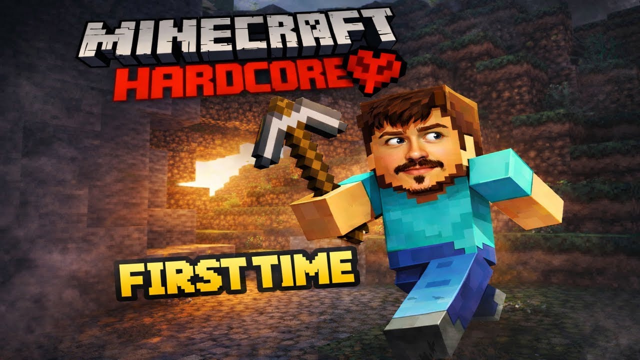 FIRST TIME HARDCORE MINECRAFT