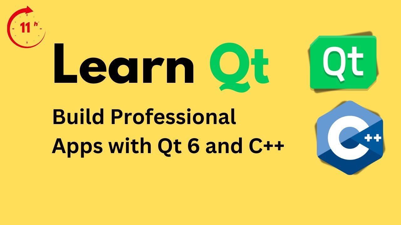 Qt Tutorial for Beginners - Crash Course