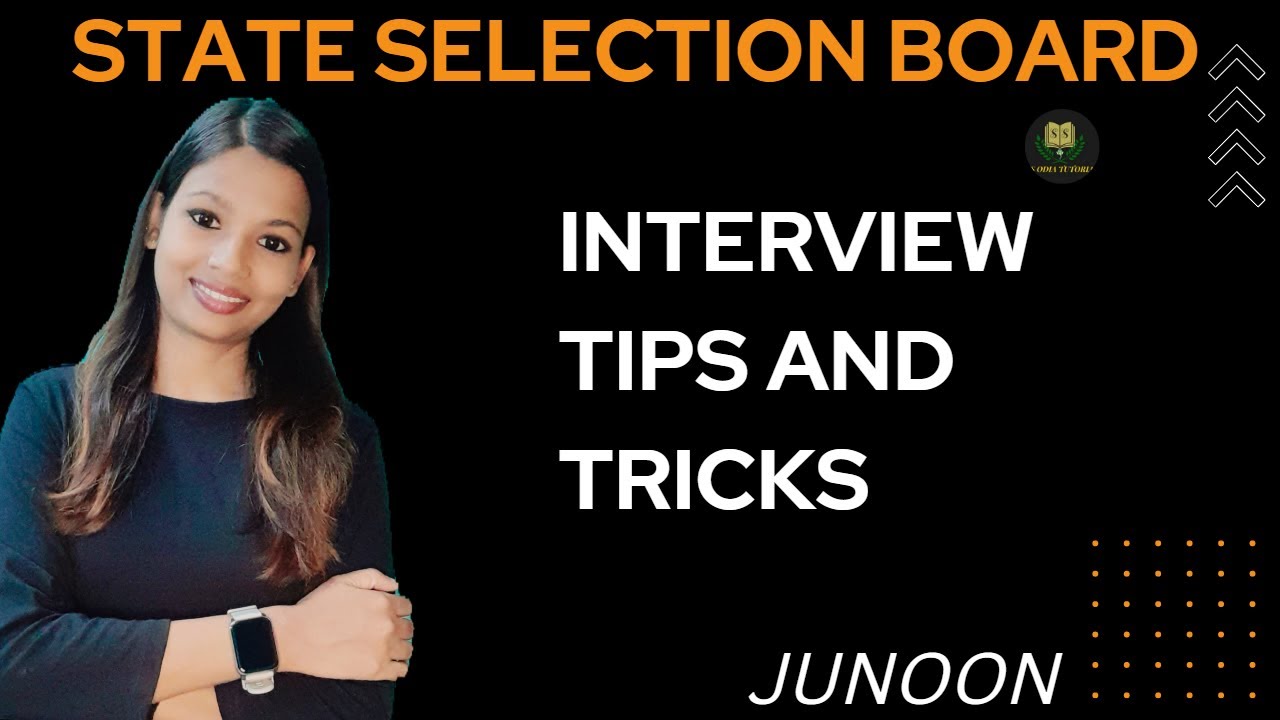 INTERVIEW  PREPARATION FOR SSB LECTURESHIP ODIA | INETRVIEW PREPARATION TIPS AND TRICKS