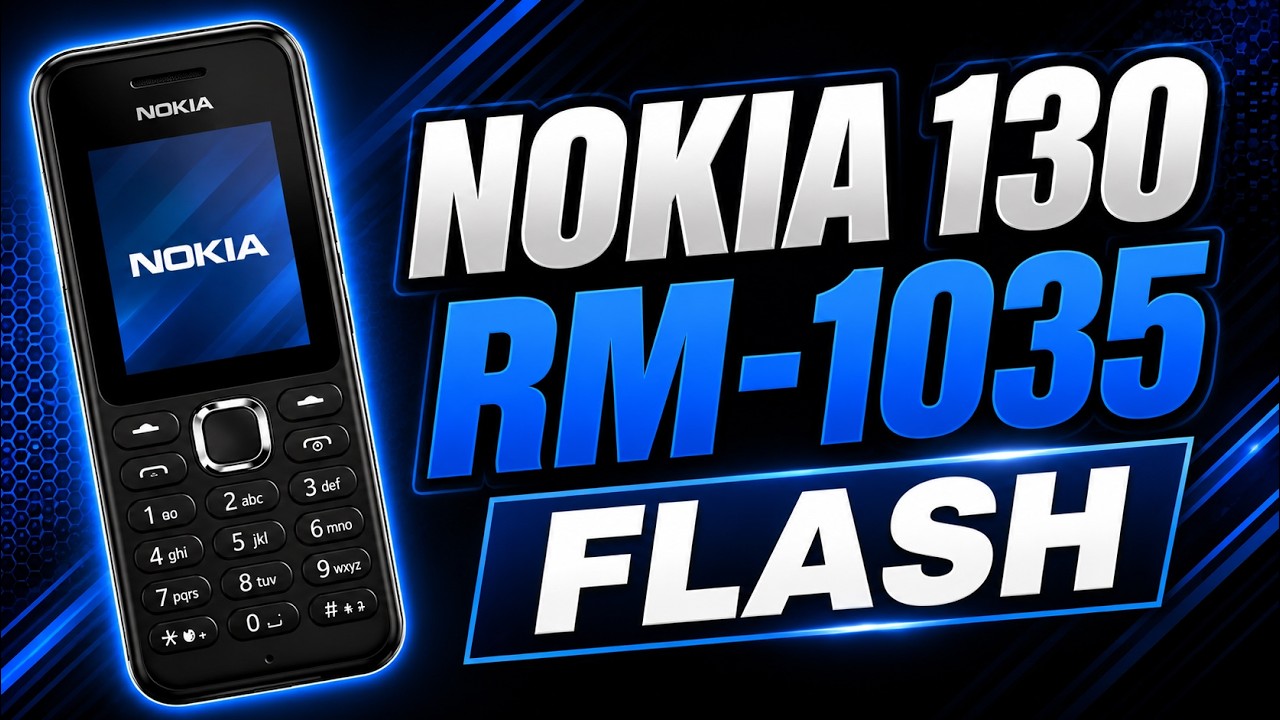 Nokia 130 RM-1035 Restart & Blinking Fix | How to Flash Nokia Using Care Suite