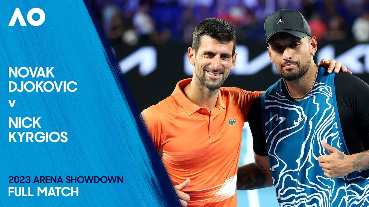 Novak Djokovic v Nick Kyrgios Arena Showdown | Full Match 2023