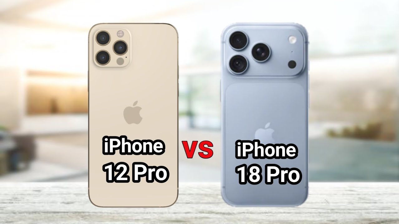 iPhone 12 Pro vs iPhone 18 Pro