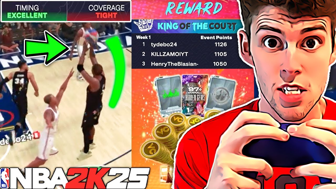 I WAS ON PACE TO WIN KING OF THE COURT... UNTIL I MATCHED AGAINST A ZEN CHEATER IN NBA 2K25 MyTEAM!