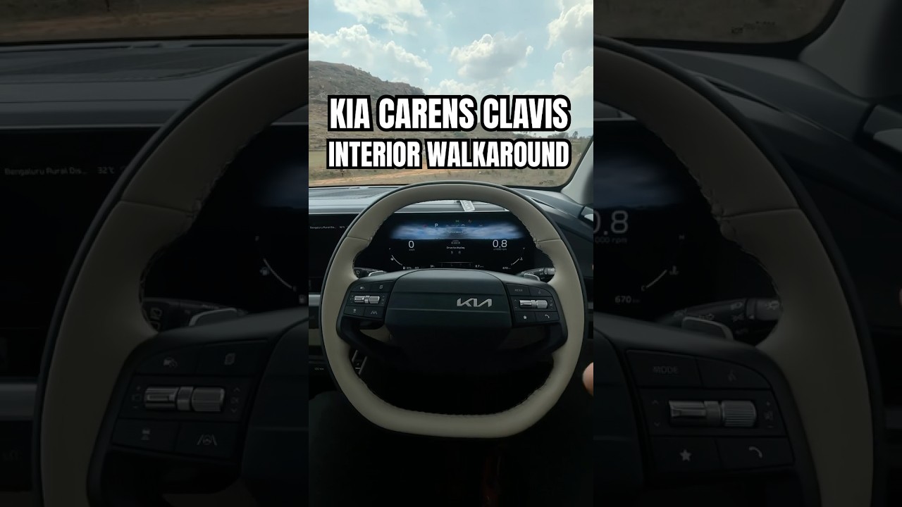 Inside the Kia Carens Clavis &mdash; Interior Upgrades That Matter! #PowerDrift #KiaClavis #PDArmy