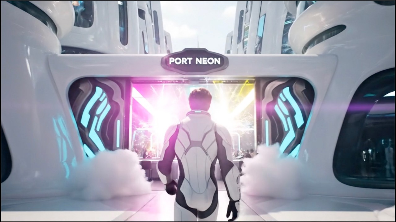 Melodic Techno & Alien Dance Video & Utopian Sci-Fi Short Film: 