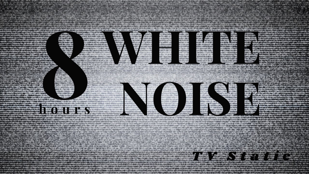 TV Static White Noise for Focus & Study – 8 Hours | Distraction-Free Background Sound