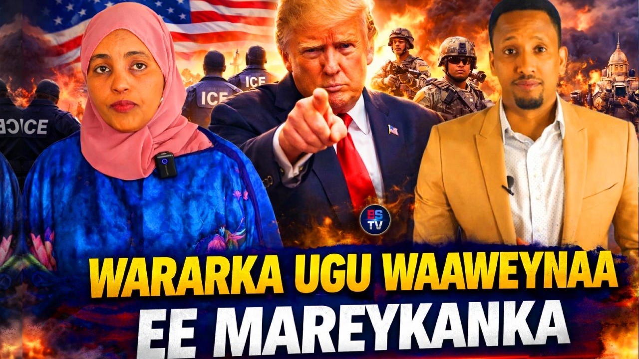 WARARKII UGU DANBEEYAY MAREYKANKA | SOOMAALIDA XOG CUSUB