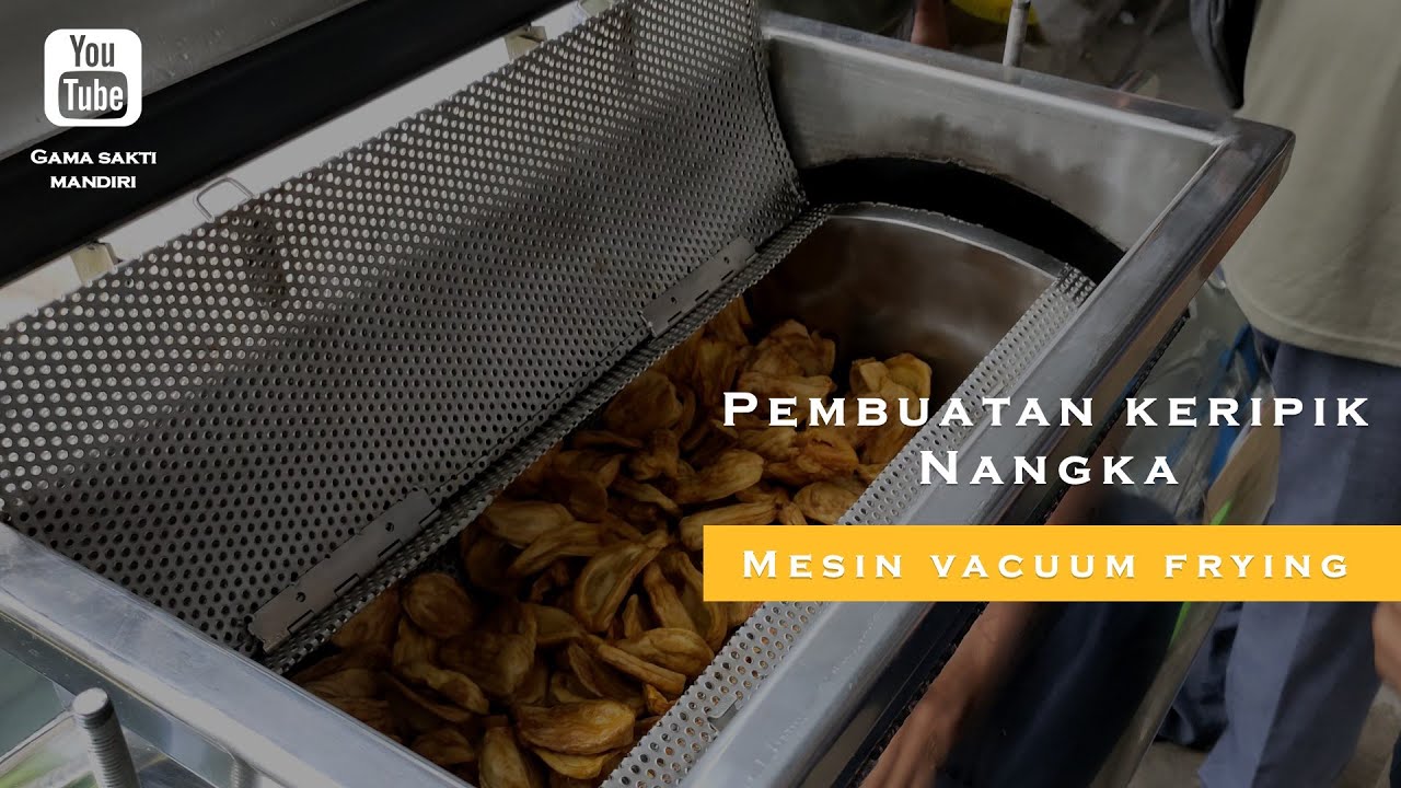 Mesin Vacuum Frying untuk pengolahan Keripik Buah | Penggoreng Kripik Buah dan Sayur