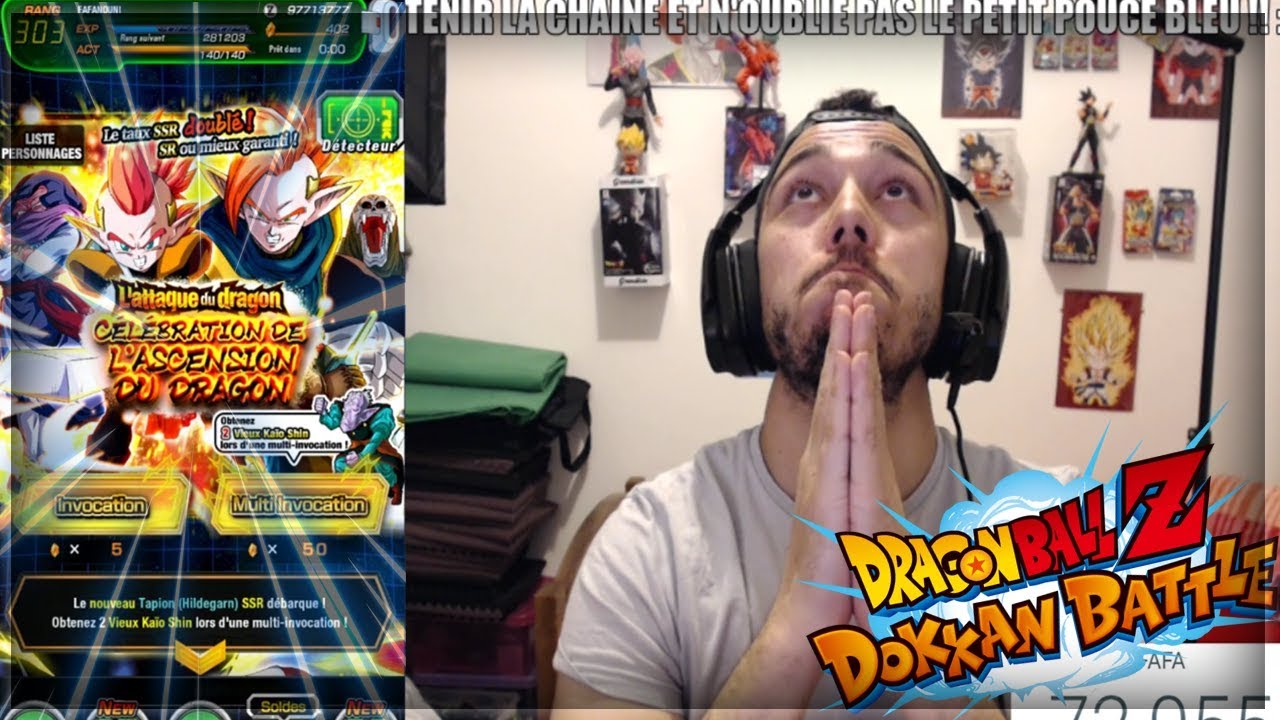 LIVE DOKKAN BATTLE : INVOCATION GOKU SSJ3 LR !!! LA VIE DE MA MERE DOKKAN BATTLE JE RIGOLE PAS !!!