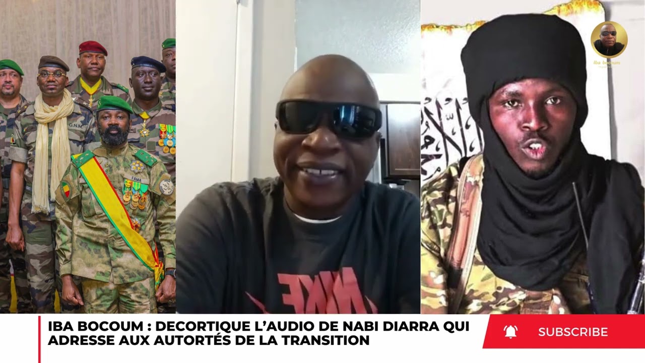 IBA BOCOUM DÉCORTIQUE L’AUDIO DE NABI DIARRA QUI LANCE UN MESSAGE AUX AUTORITÉS DE LA TRANSITION 