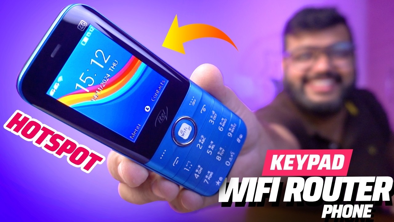 I Bought CHEAP Keypad 4G Phone With Wifi & Hotspot - UNIQUE Keypad Wifi Router Phone!!🤩