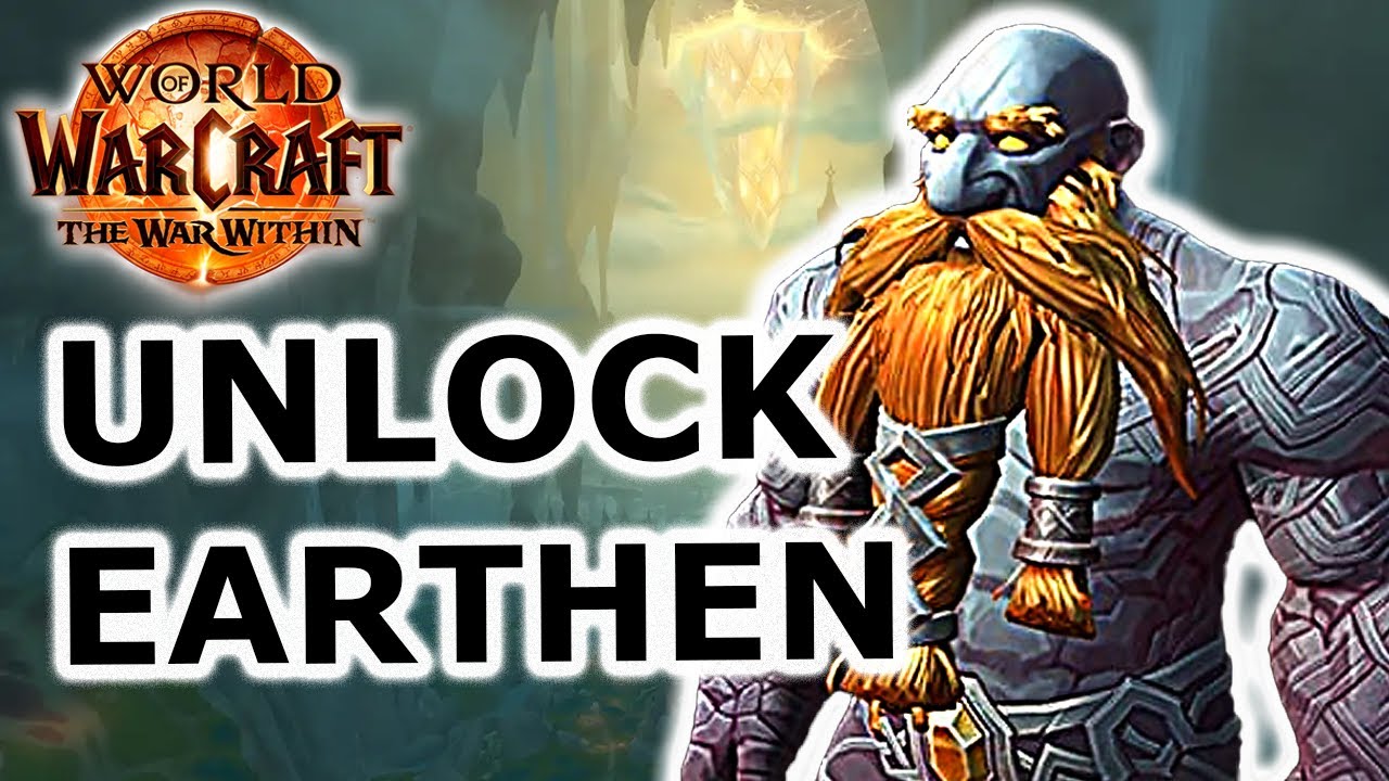 Unlock EARTHEN WoW Allied Race in the War Within