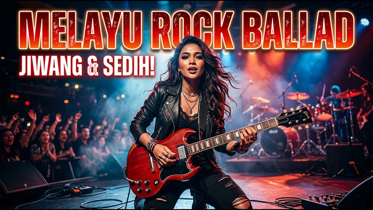 Koleksi Lagu Rock Ballad Melayu FULL LIRIK | Nostalgia & Kenangan Cinta