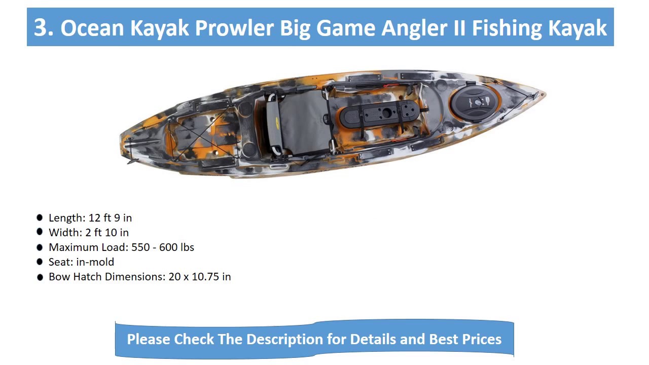 Top 5 Best Fishing Kayaks 2017 2018 video 2