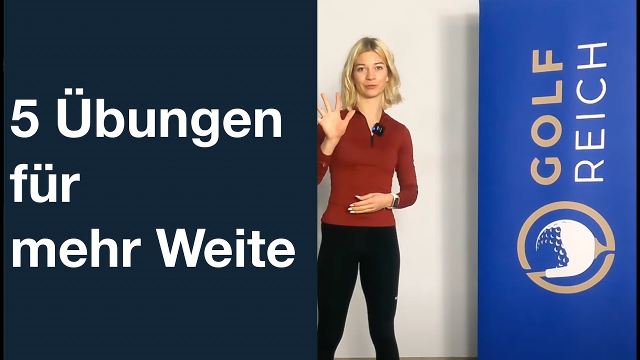 Golf-Krafttraining: 5 Übungen für einen kraftvollen Golfschwung 