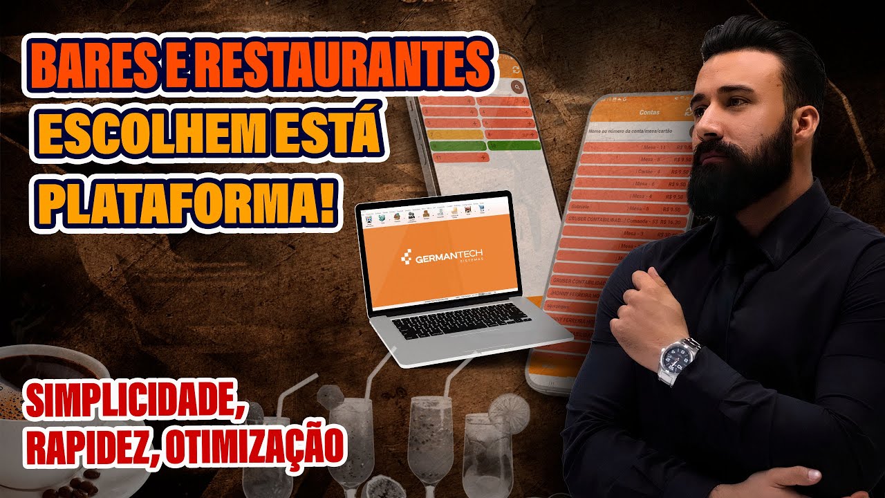 DEMONSTRAÇÃO Sistema para gestão de bares, restaurantes, padarias e lanchonetes - German Tech