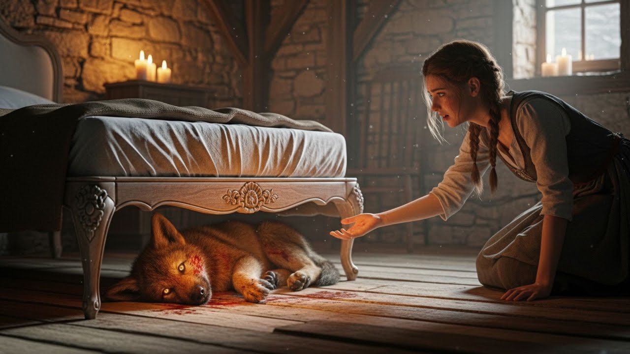 SHE MOVED INTO A NEW CABIN… AND FOUND A DYING WEREWOLF PUP UNDER HER BED
